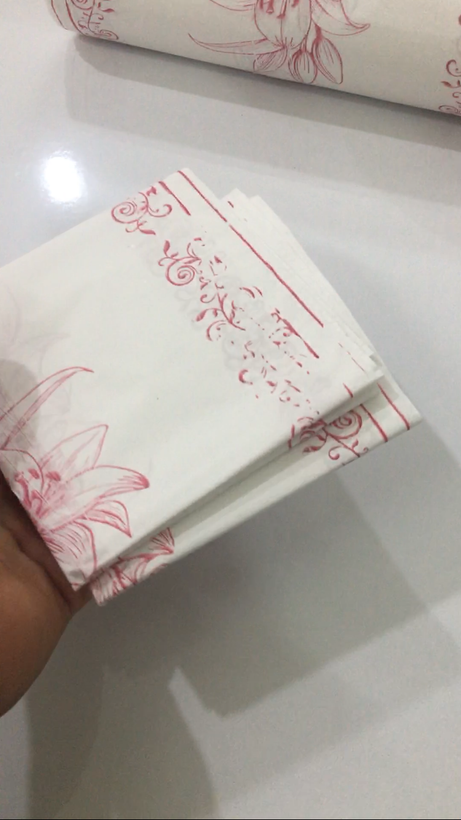 سفره یکبار مصرف کیلویی ضخیم قطعه شده اقتصادی - وزن ۱۰۰۰ گرم (ارسال فوری)