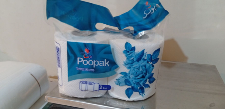 دستمال کاغذی توالتی دوقلو ۲۰۰ گرمی قیمت عمده